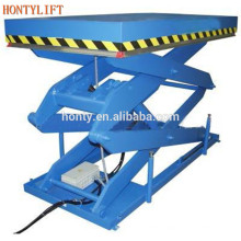 hot sale CE stationary lifting platform indoor lift table hydraulic homemade scissor lift